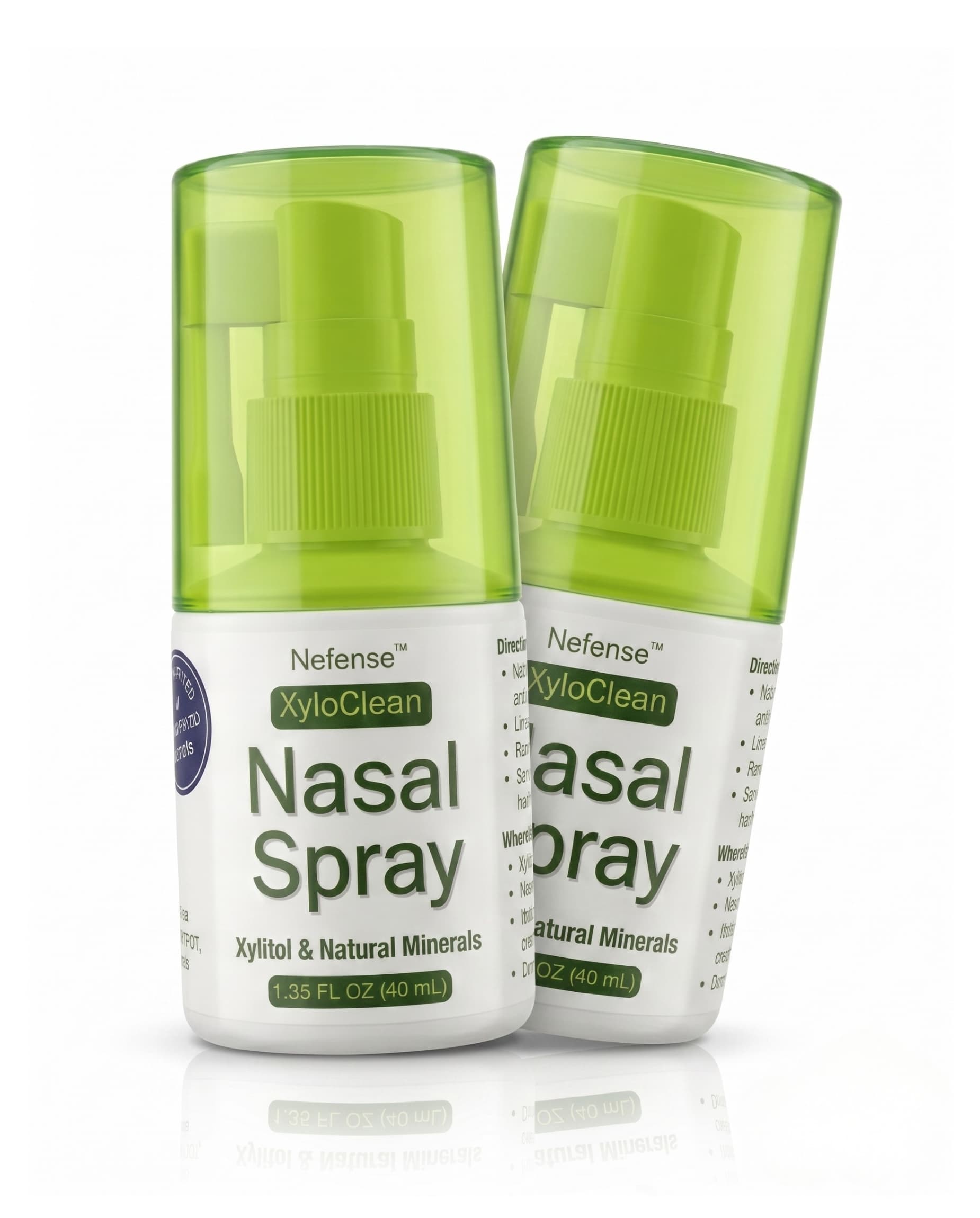 XyloClean xylitol nasal spray bottle