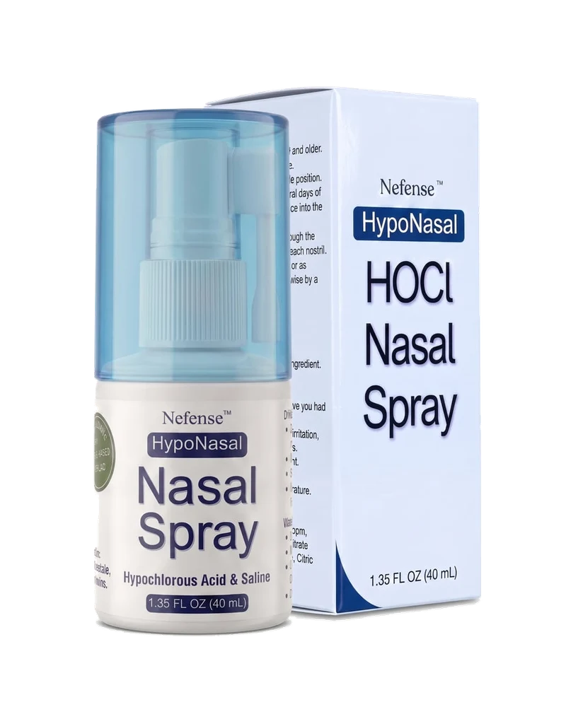 HypoNasal HOCl Nasal Spray - Nefense Advanced Nasal Cleansing Spray